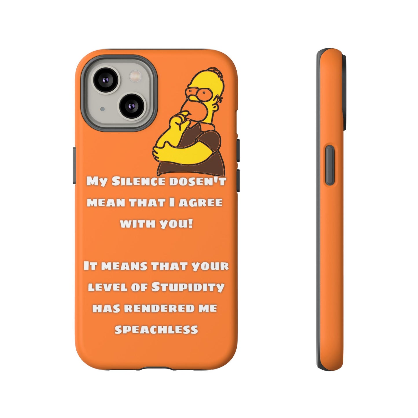 My Silence - Tough Cases - Whimsical Phone Cases