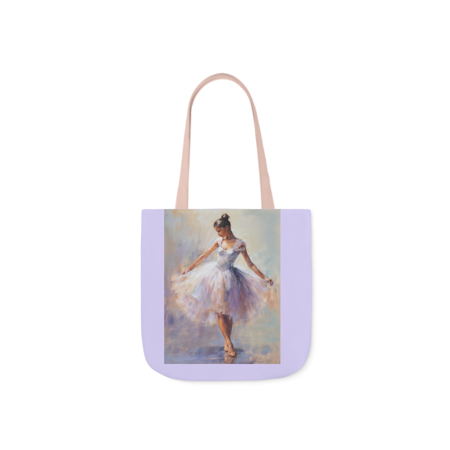 Dancer - Canvas Tote Bag, 5-Color Straps