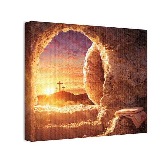 Resurrection - Canvas Stretched, 0.75" - Easter - Mother's Day - Father's Day