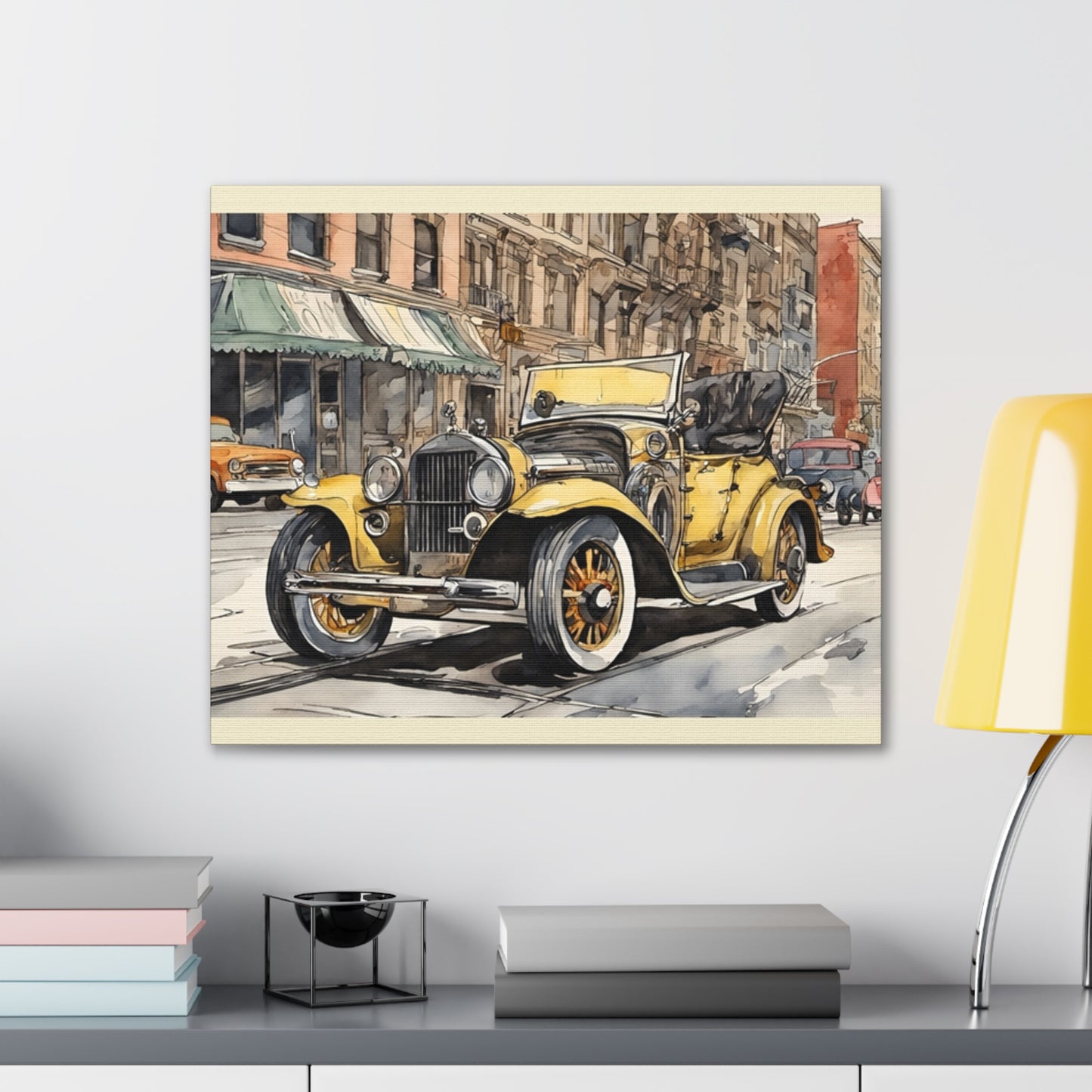 Antique Car - Canvas Stretched, 0.75" - Father's Day