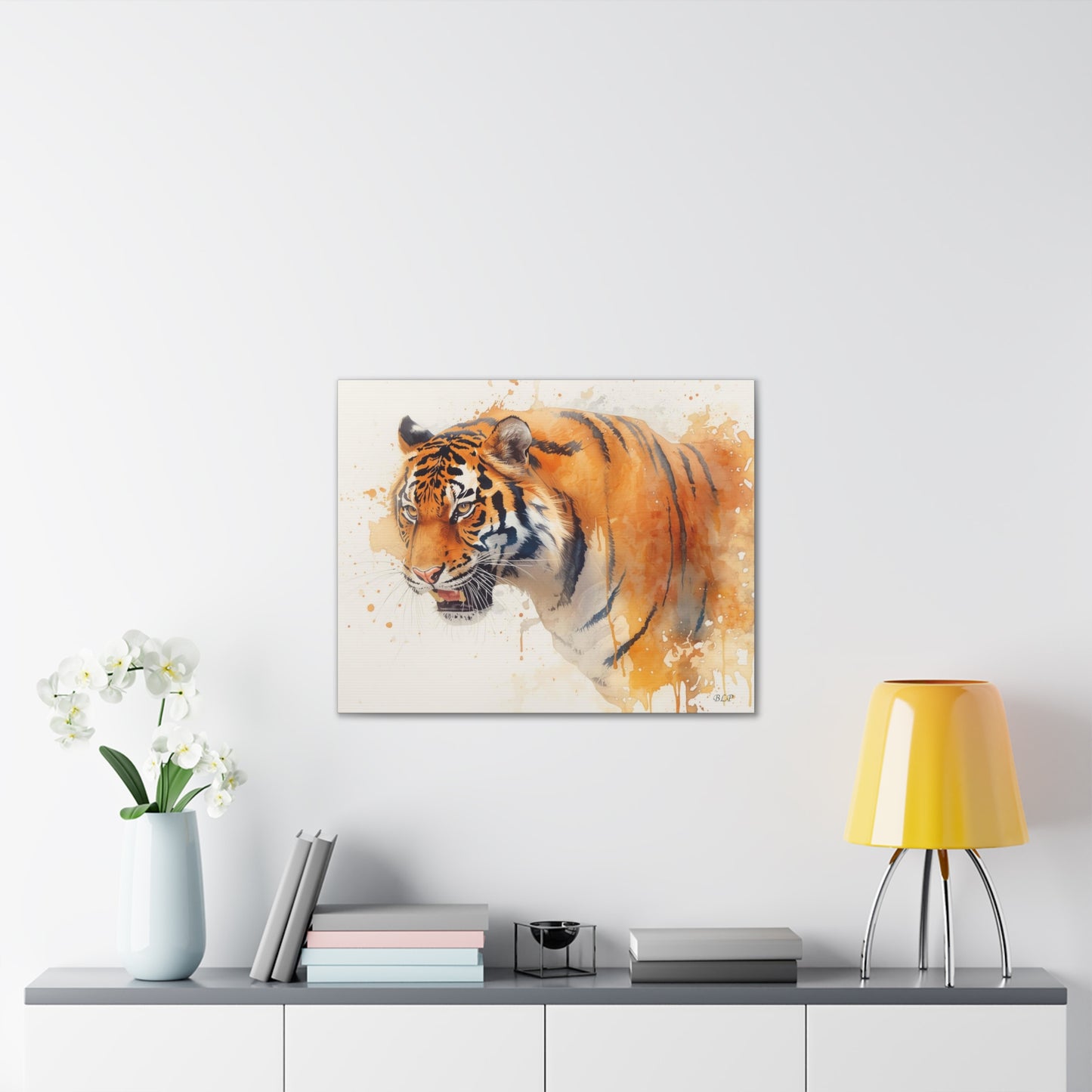 Tiger - Canvas Stretched, 0.75" - 2026 Wall Art - Animals