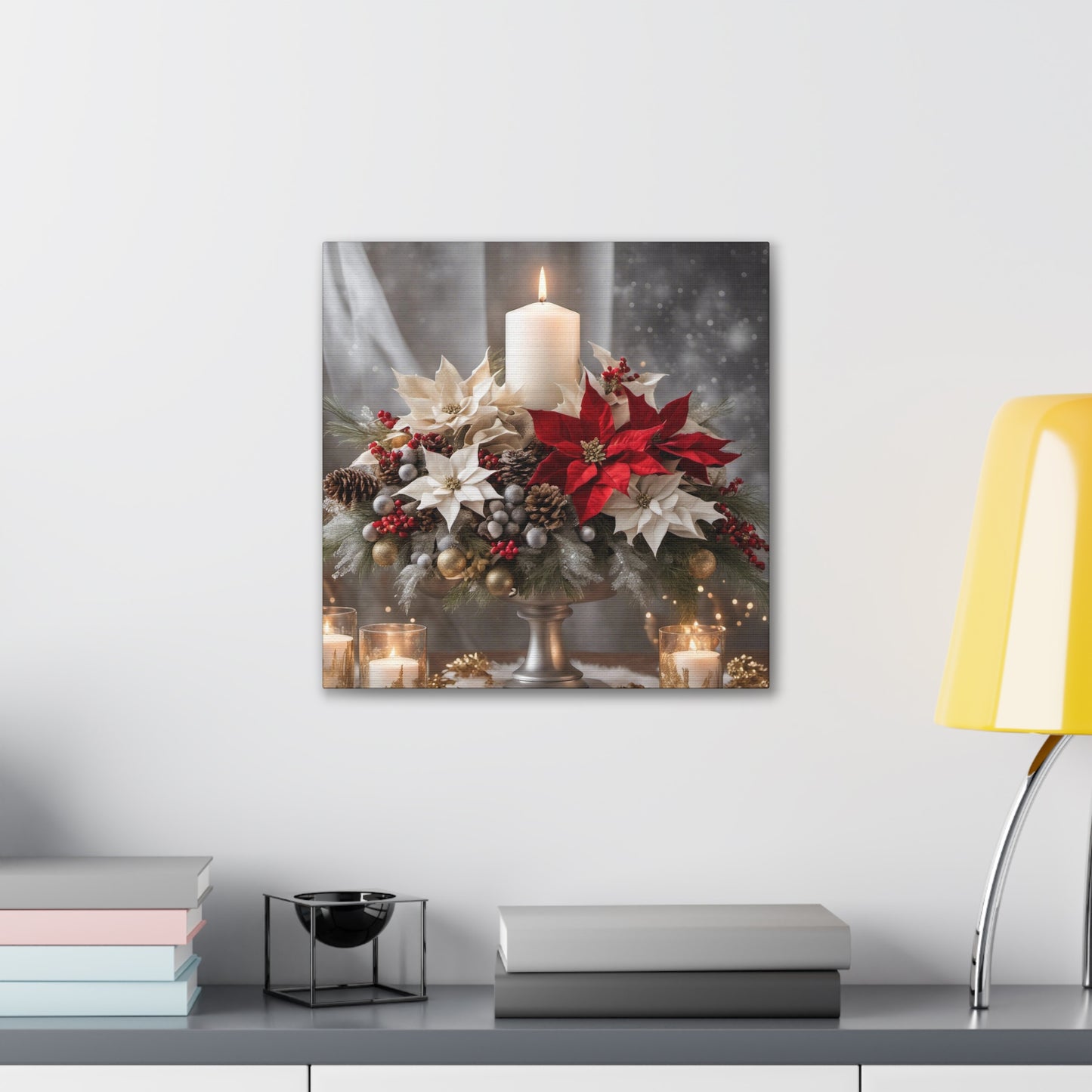 Christmas Candle -2026 Wall Art - Holidays