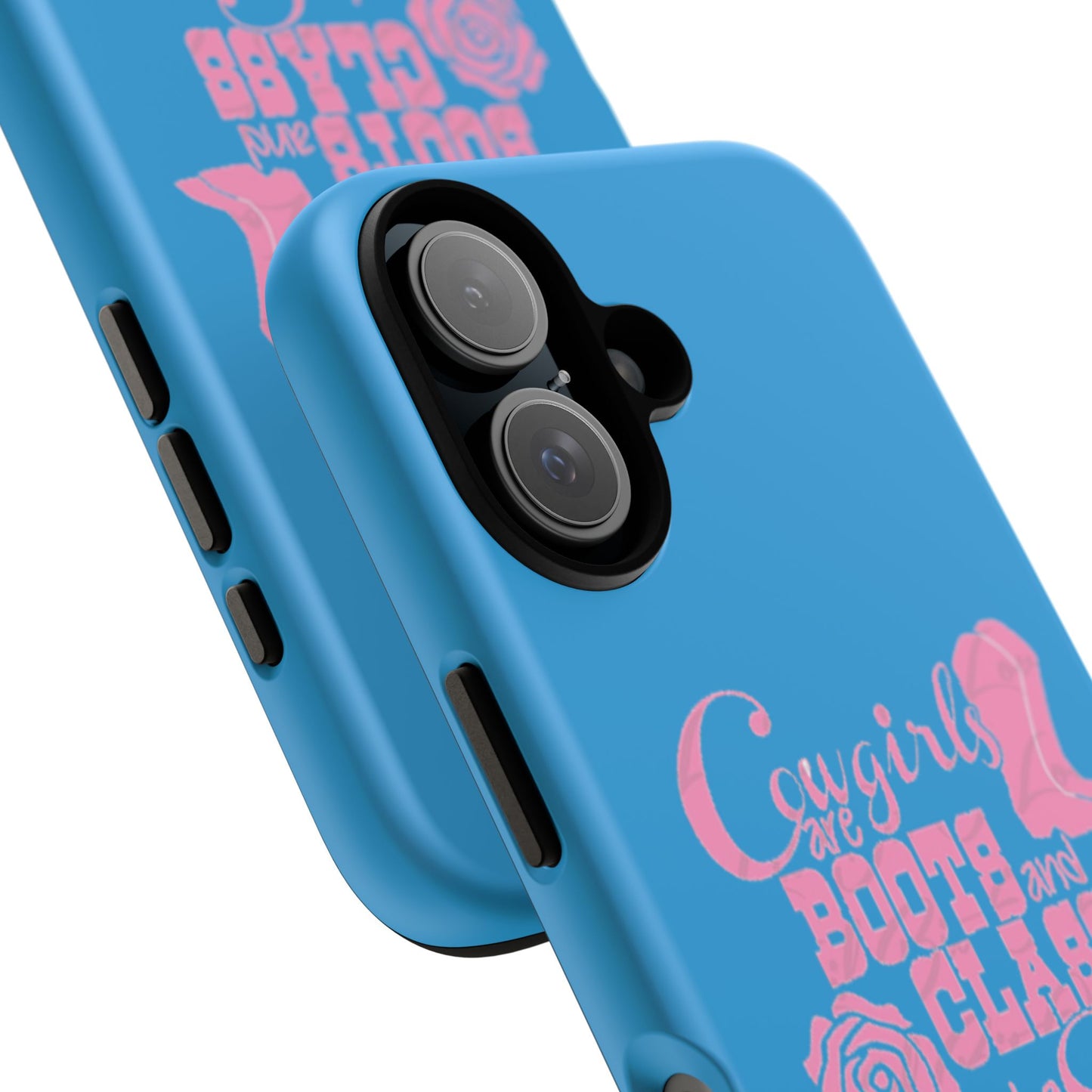 CowGirls are Boots -Tough Whimsical Phone Cases