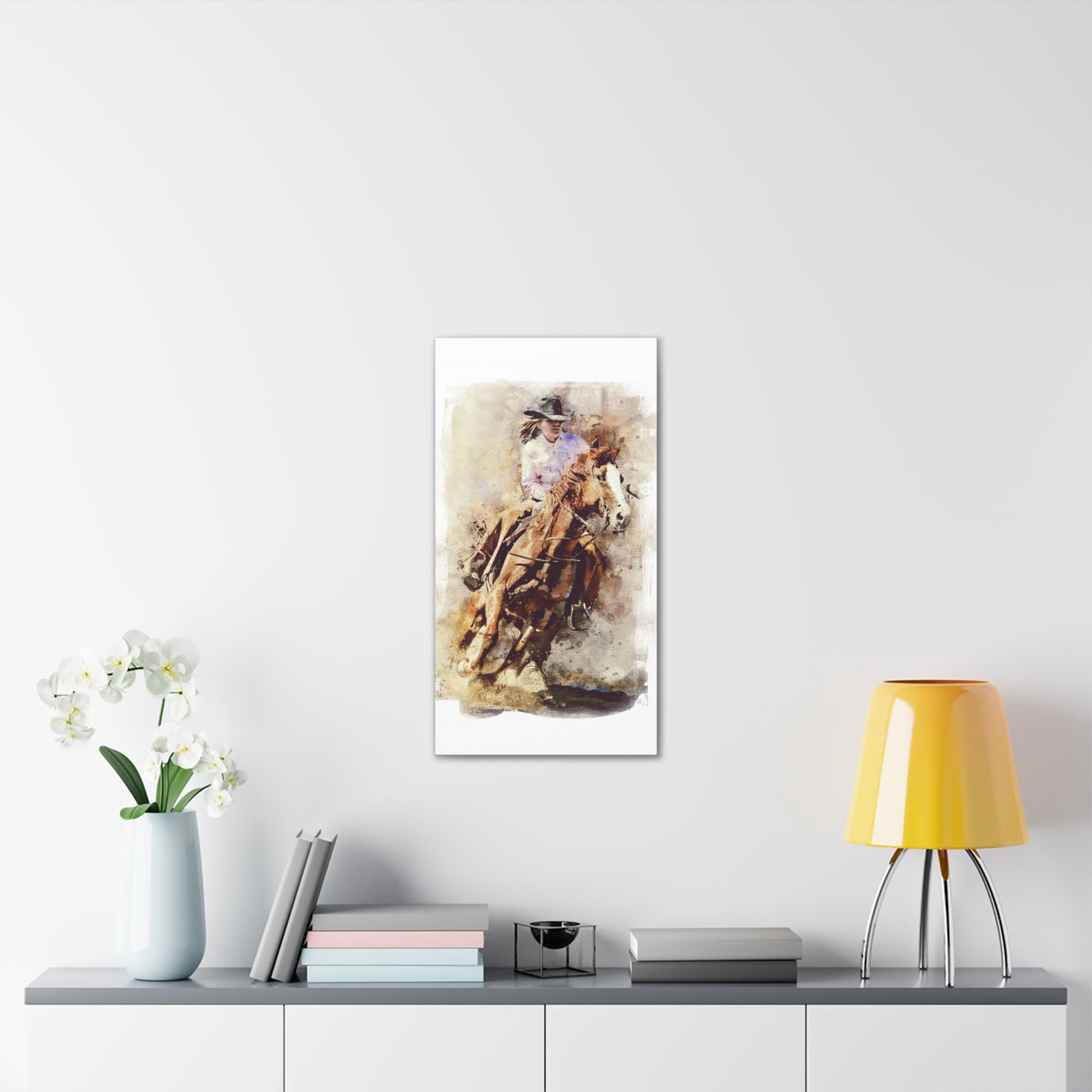 Barrel Racer - Canvas Stretched, 0.75" - Mother's Day