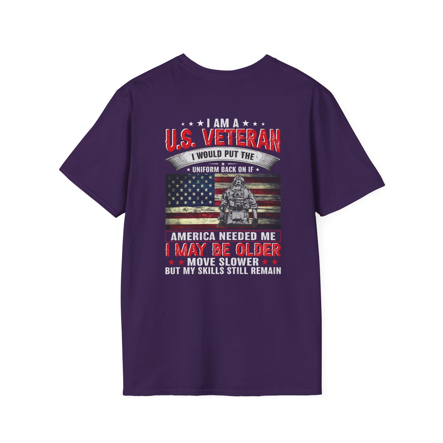 Military - Veteran - Unisex Softstyle T-Shirt