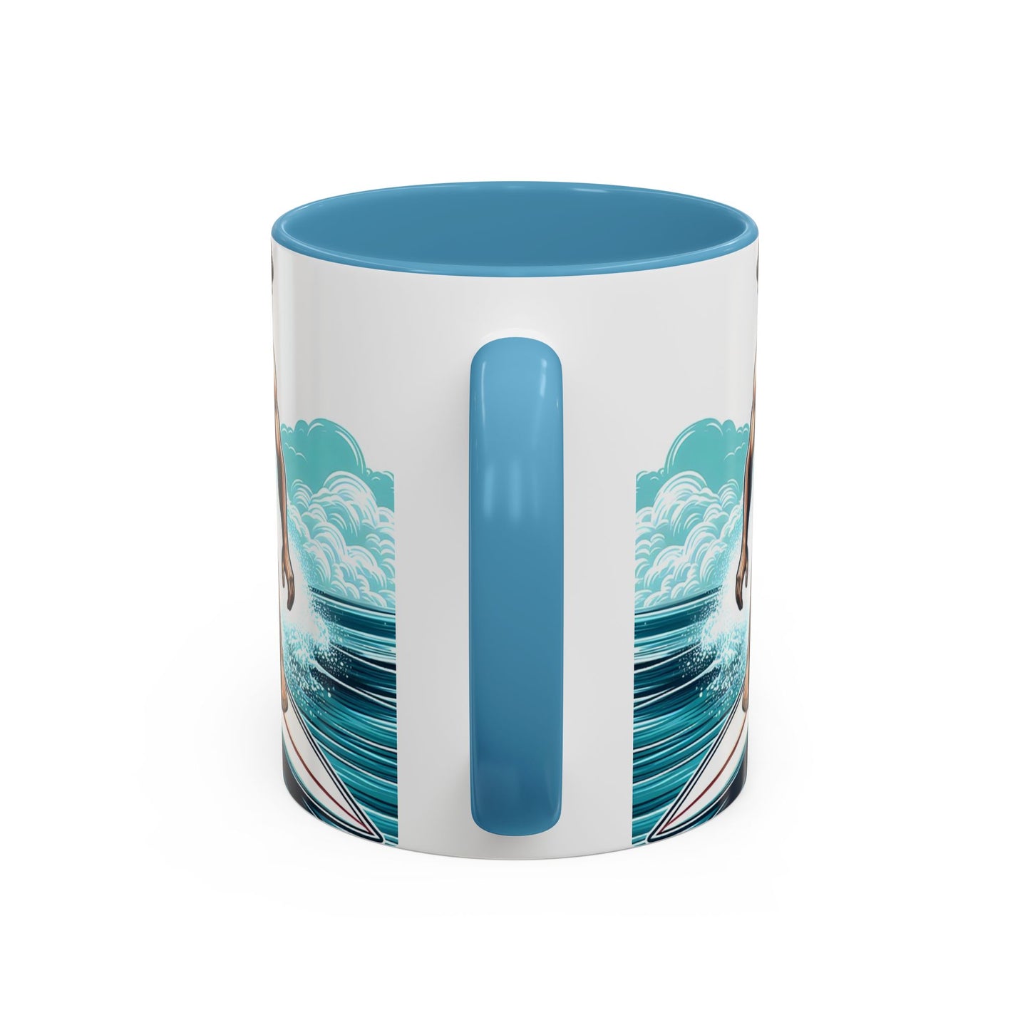 Surfer - Accent Coffee Mug (11, 15oz)