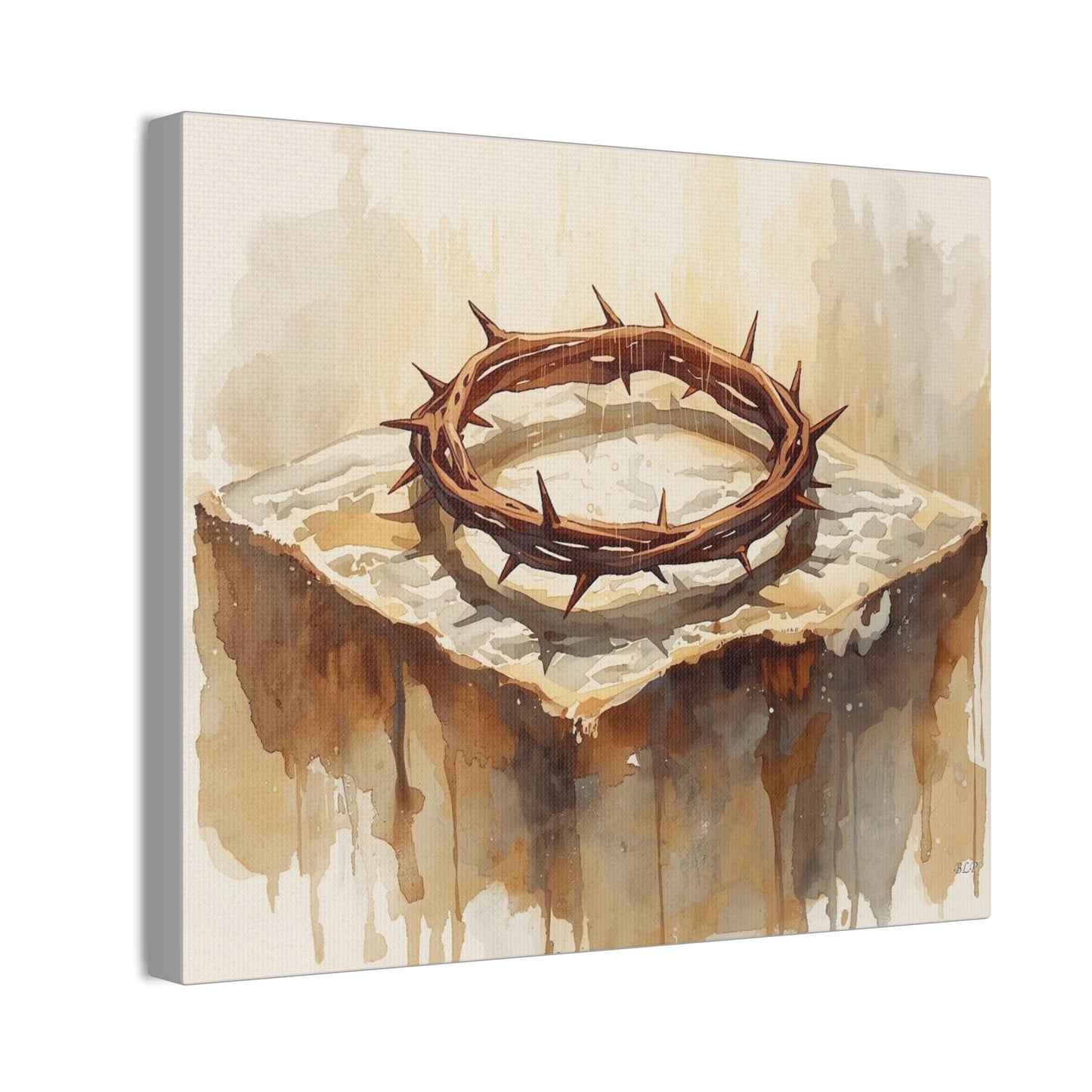 Crown of Thorns - Canvas Stretched, 0.75" - 2026 Wall Art - Religion