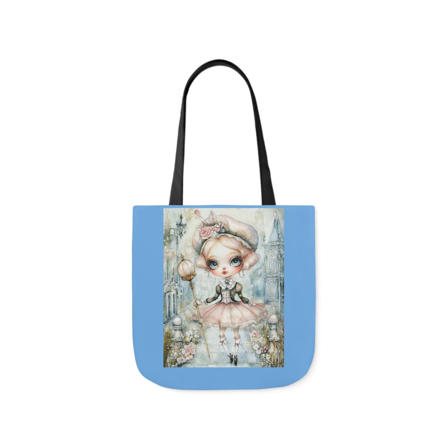 Tiny Dancer - Canvas Tote Bag, 5-Color Straps