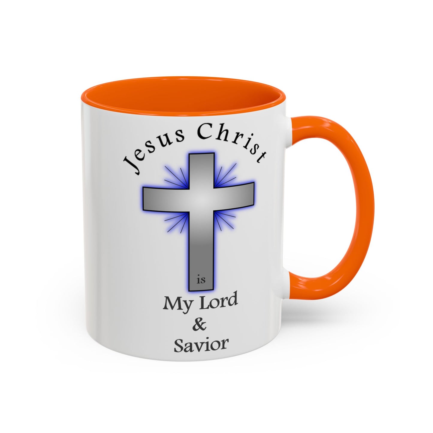 My Lord and Savior - Accent Coffee Mug (11, 15oz) - Easter - Mother's Day - Father's Day