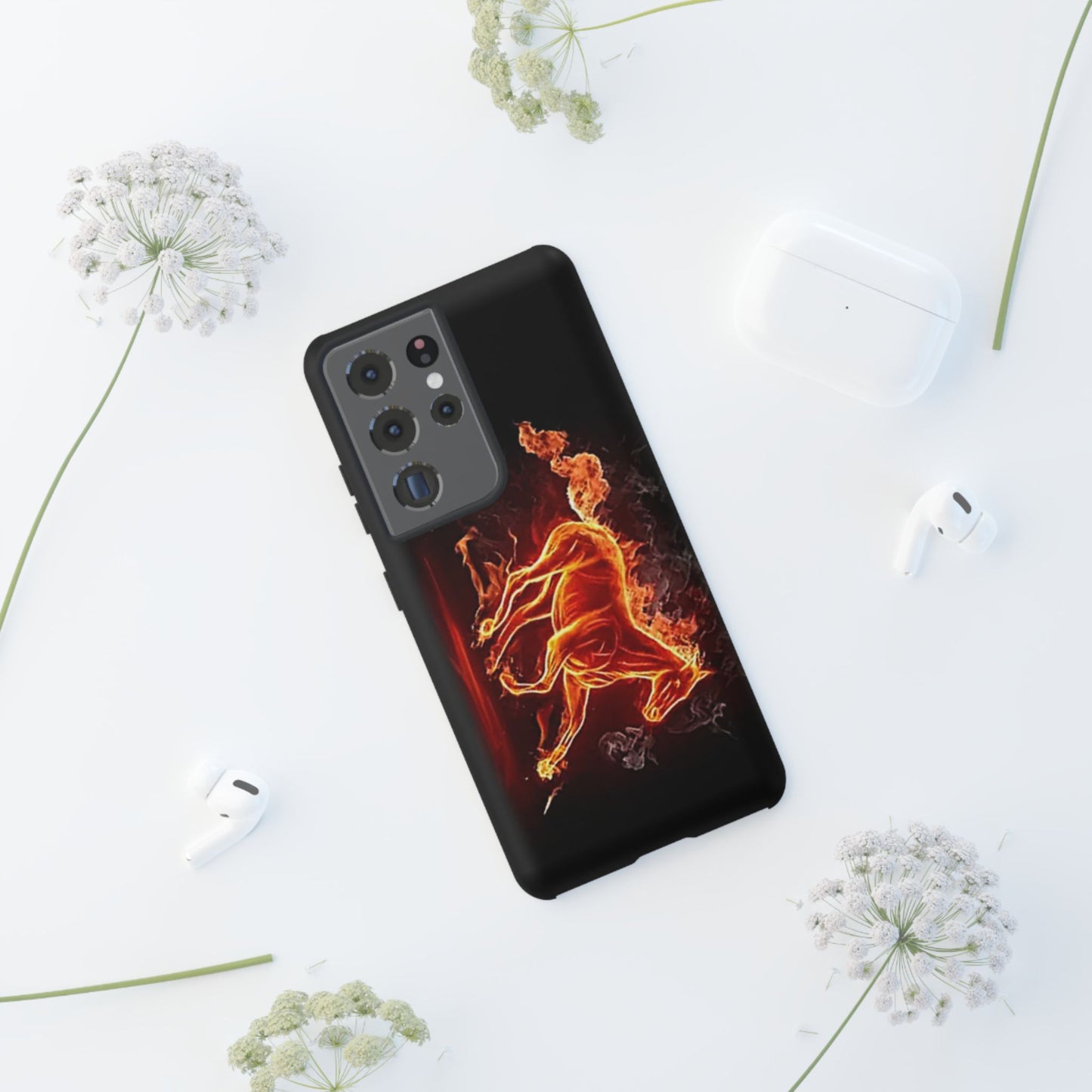 Burning Horse - Whimsical Phone Cases