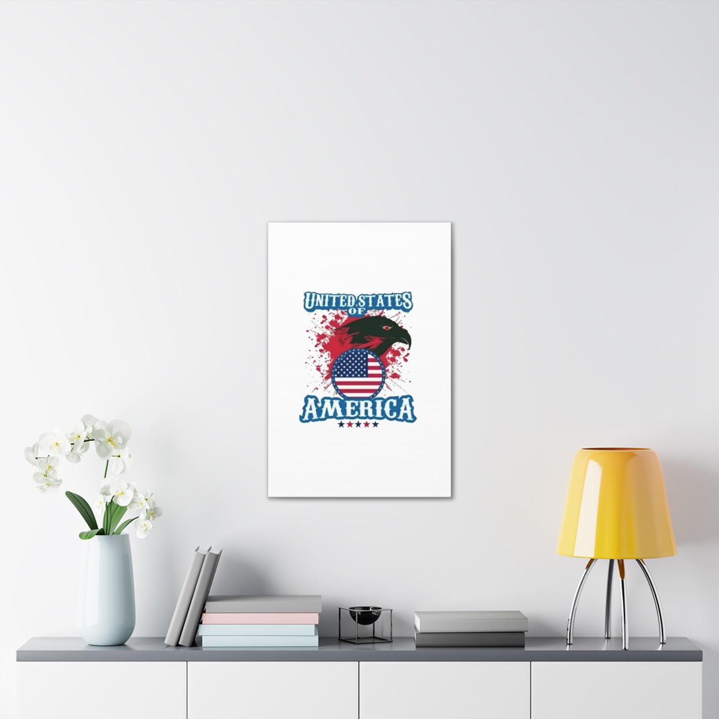 United States of America - Canvas Stretched, 0.75"