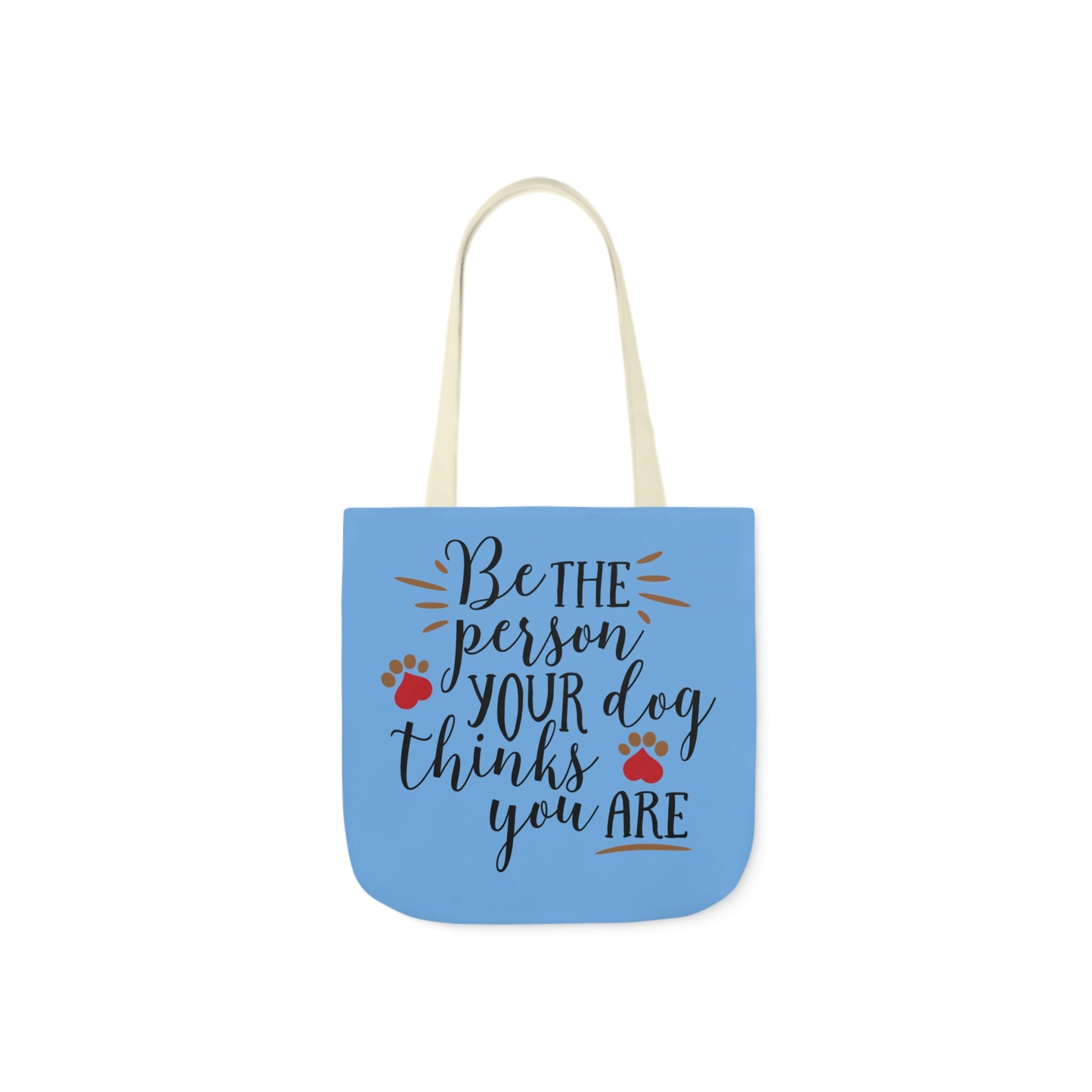 Be the Person - Canvas Tote Bag, 5-Color Straps