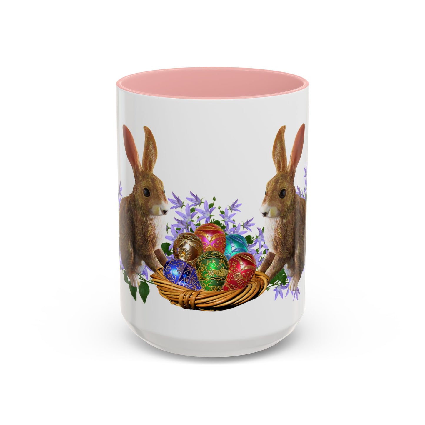 Bunnies - Accent Coffee Mug (11, 15oz) - Easter