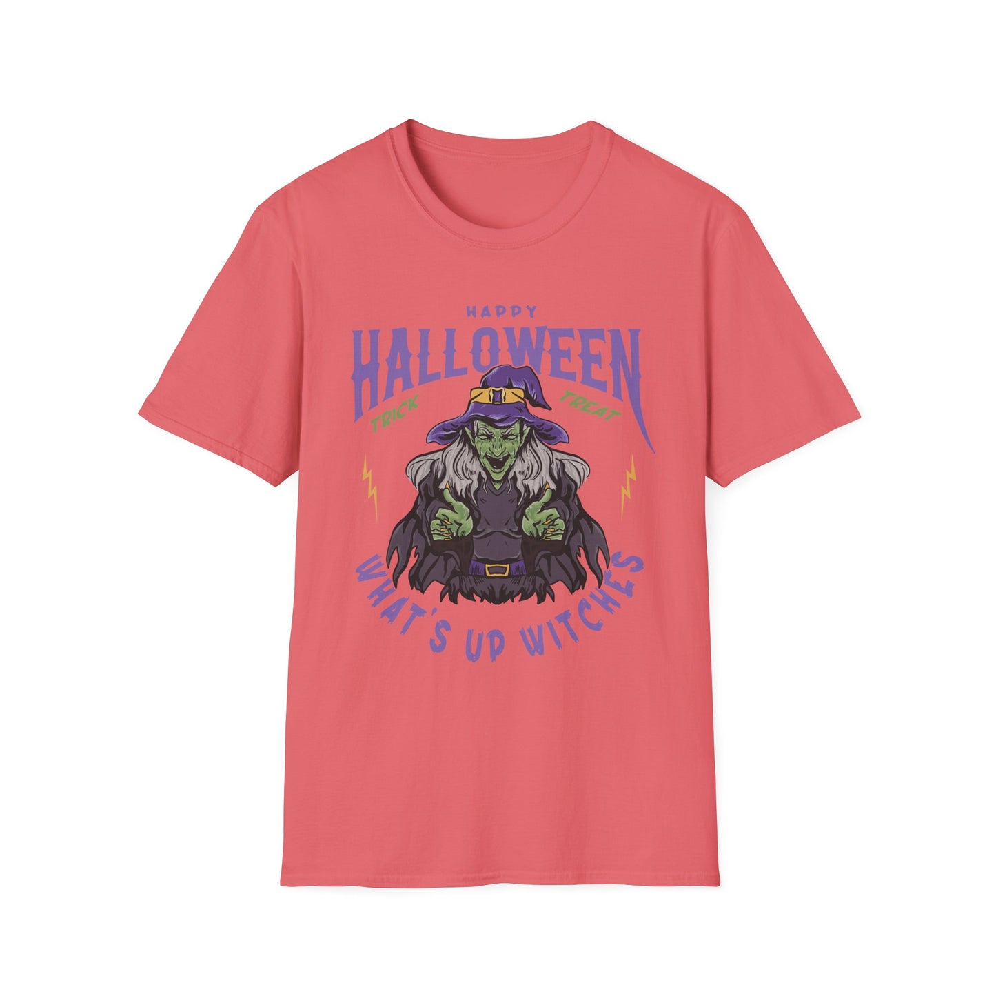 What's up Witches - Unisex Softstyle T-Shirt - Halloween