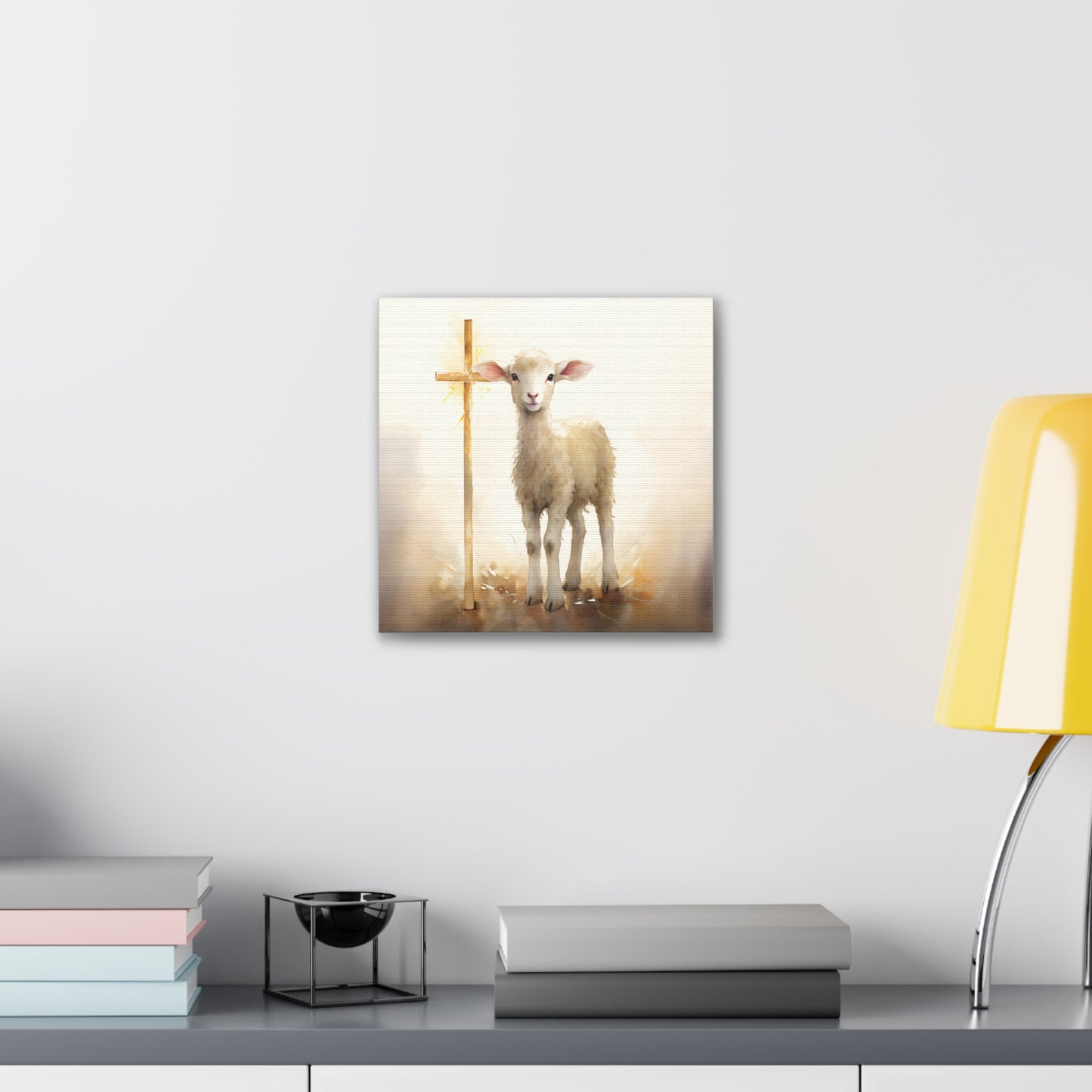 The Lamb - Canvas Stretched, 0.75" - Easter