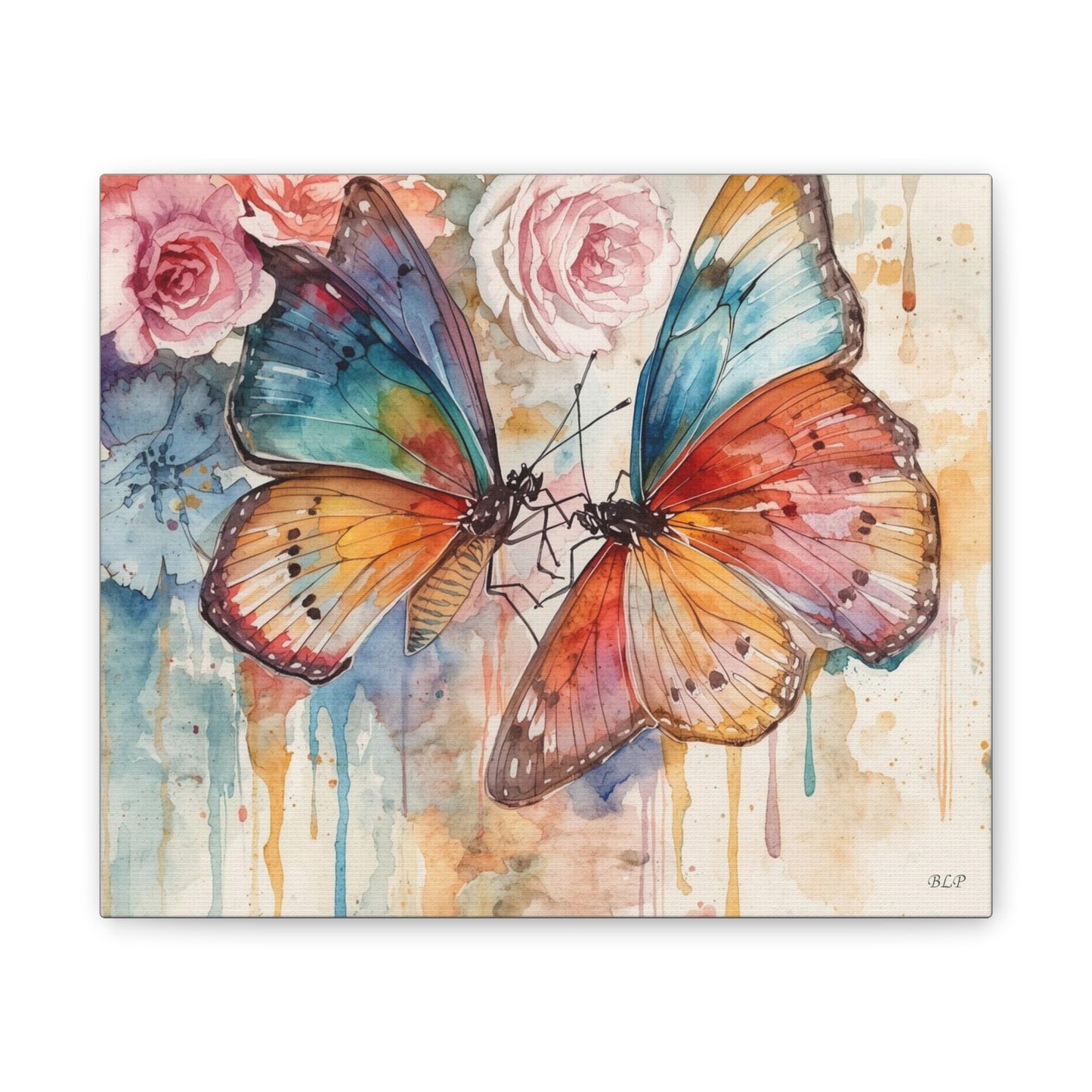 Butterflies - Canvas Stretched, 0.75" - 2026 Wall Art - Animals