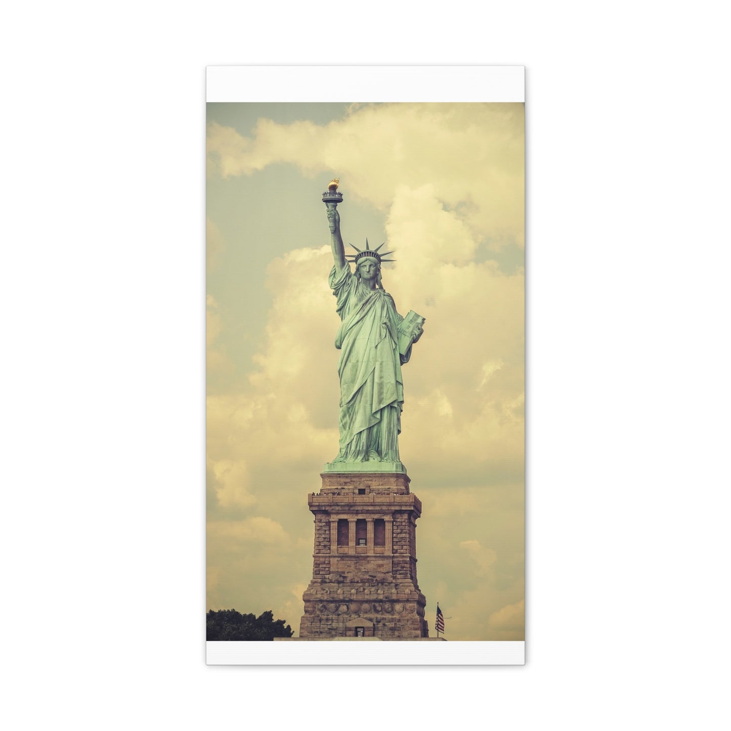 Statue of Liberty - Canvas Stretched, 0.75"