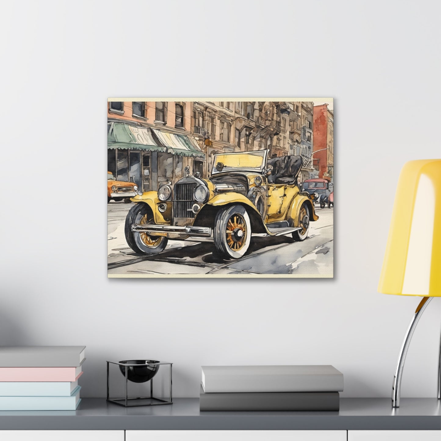 Antique Car - Canvas Stretched, 0.75" - Father's Day