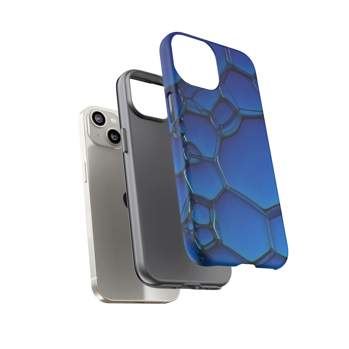 Blue Bubbles - Tough Cases - Whimsical Phone Cases