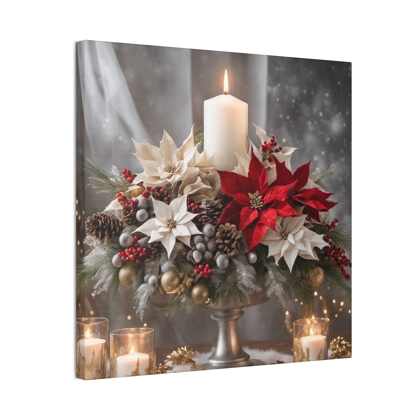 Christmas Candle -2026 Wall Art - Holidays