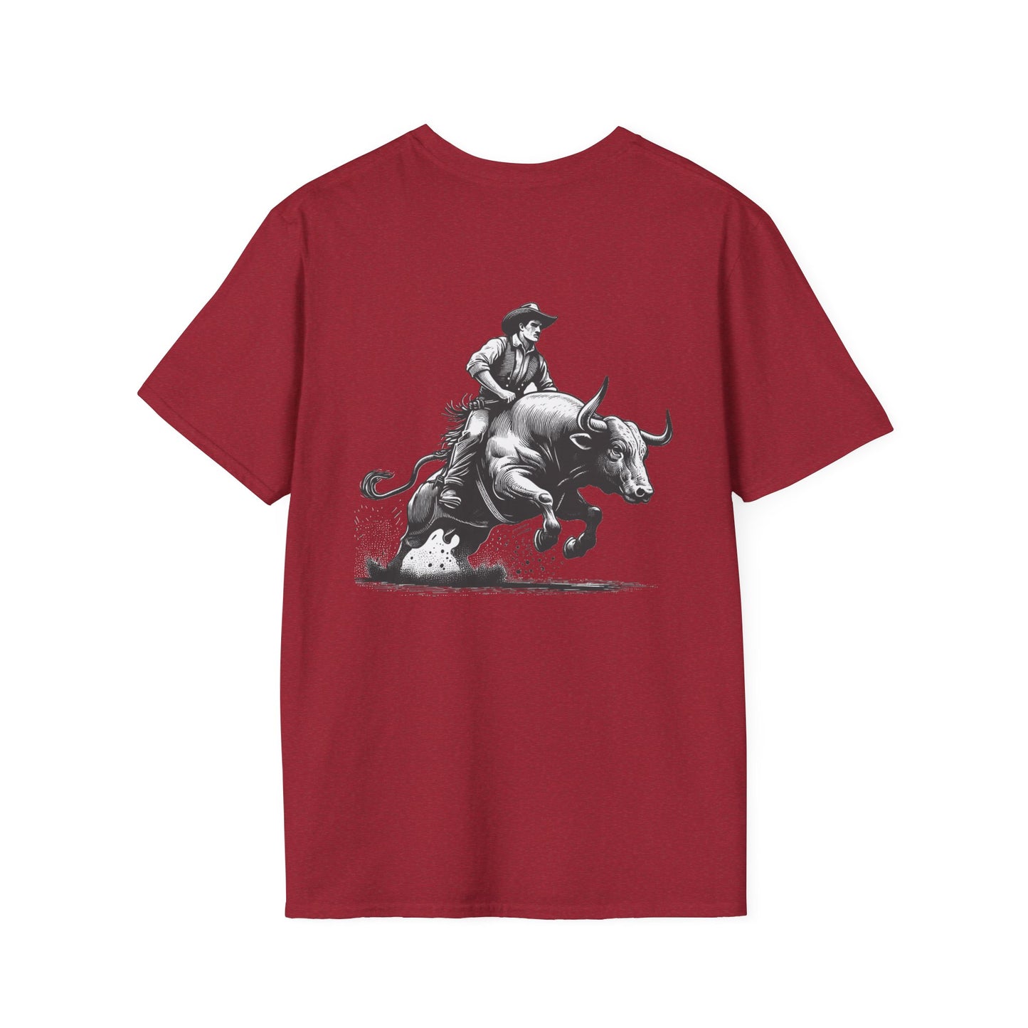 Bull Rider - Unisex Softstyle T-Shirt