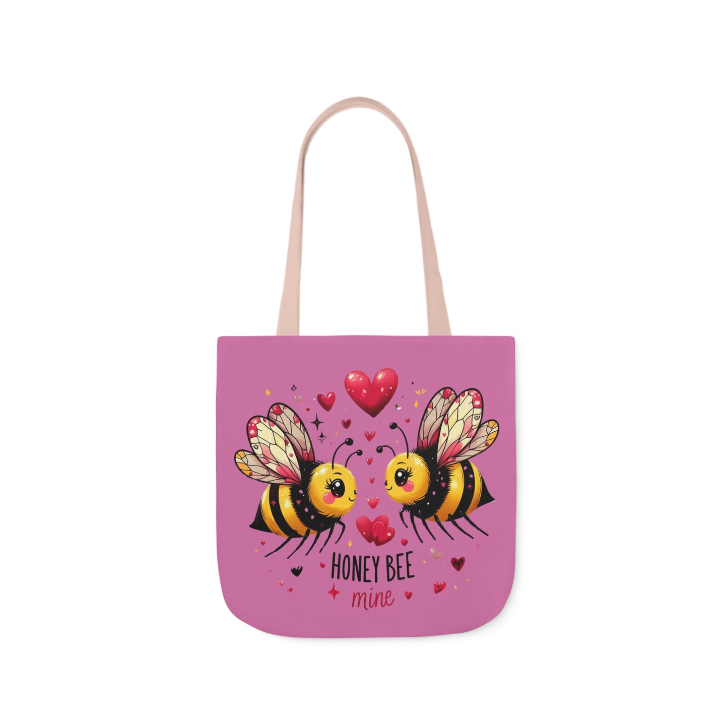 Valentines - Canvas Tote Bag, 5-Color Straps