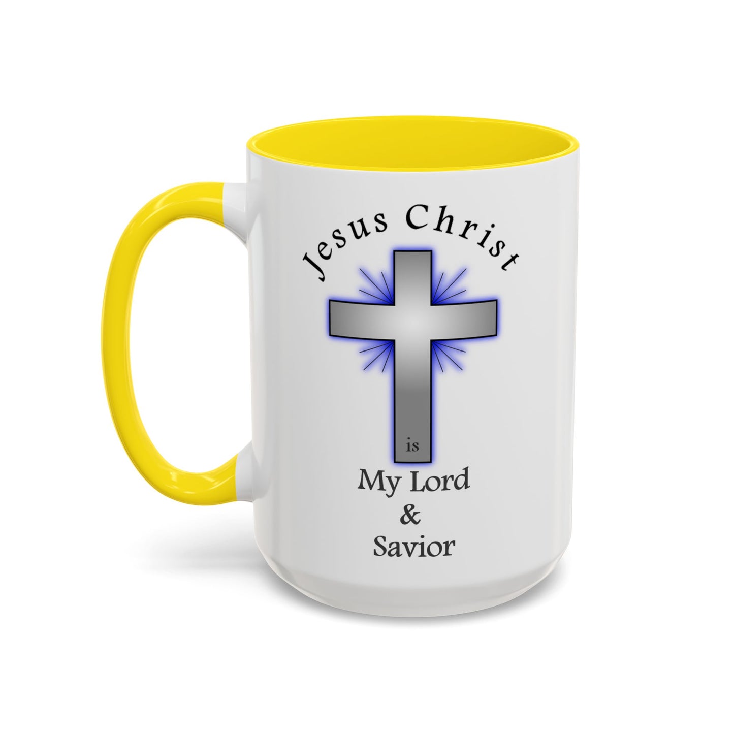 My Lord and Savior - Accent Coffee Mug (11, 15oz) - Easter - Mother's Day - Father's Day