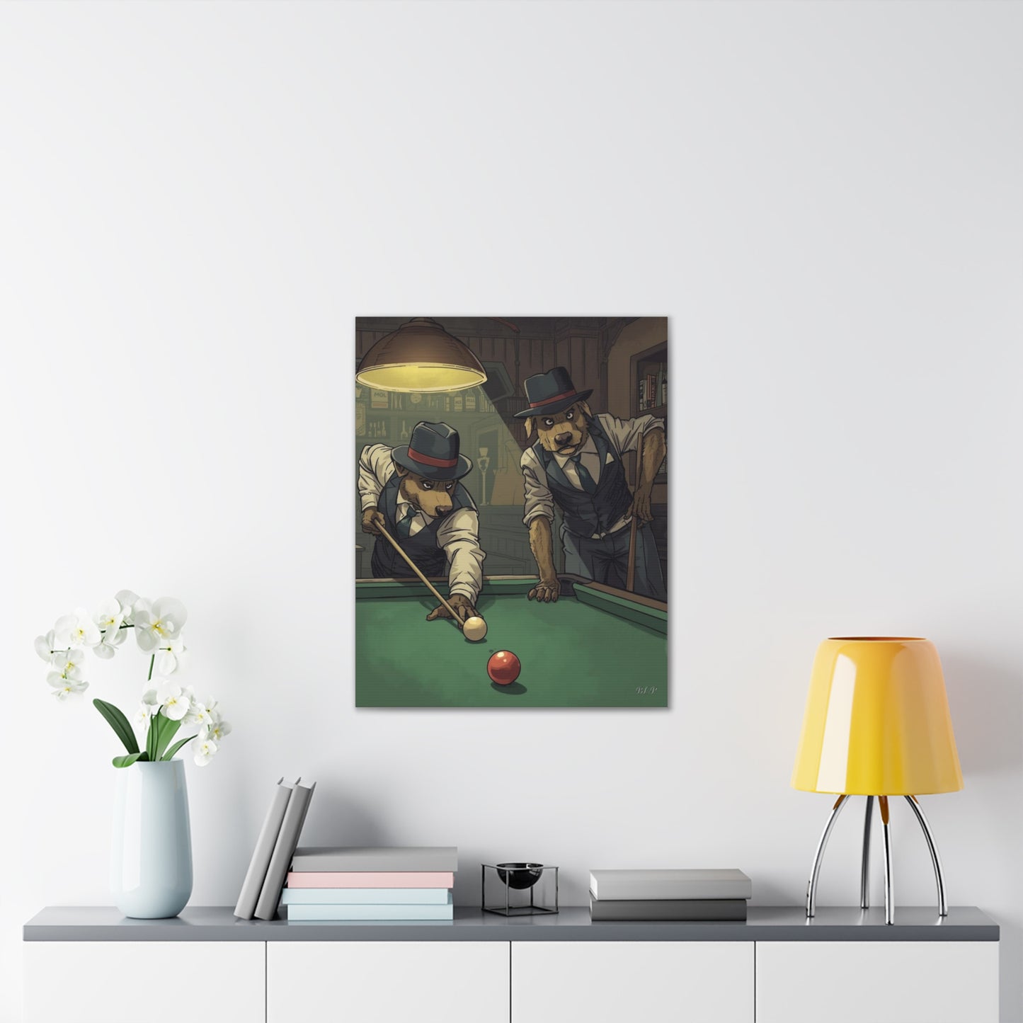 Gangster Dogs - Canvas Stretched, 0.75" - 2026 Wall Art - Sports