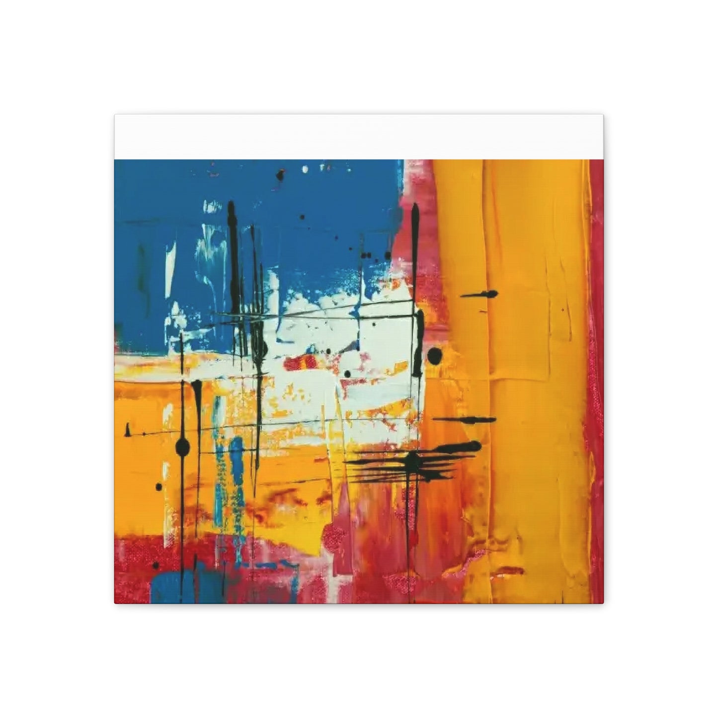 Beautiful Abstract Colors - Canvas Stretched, 0.75"