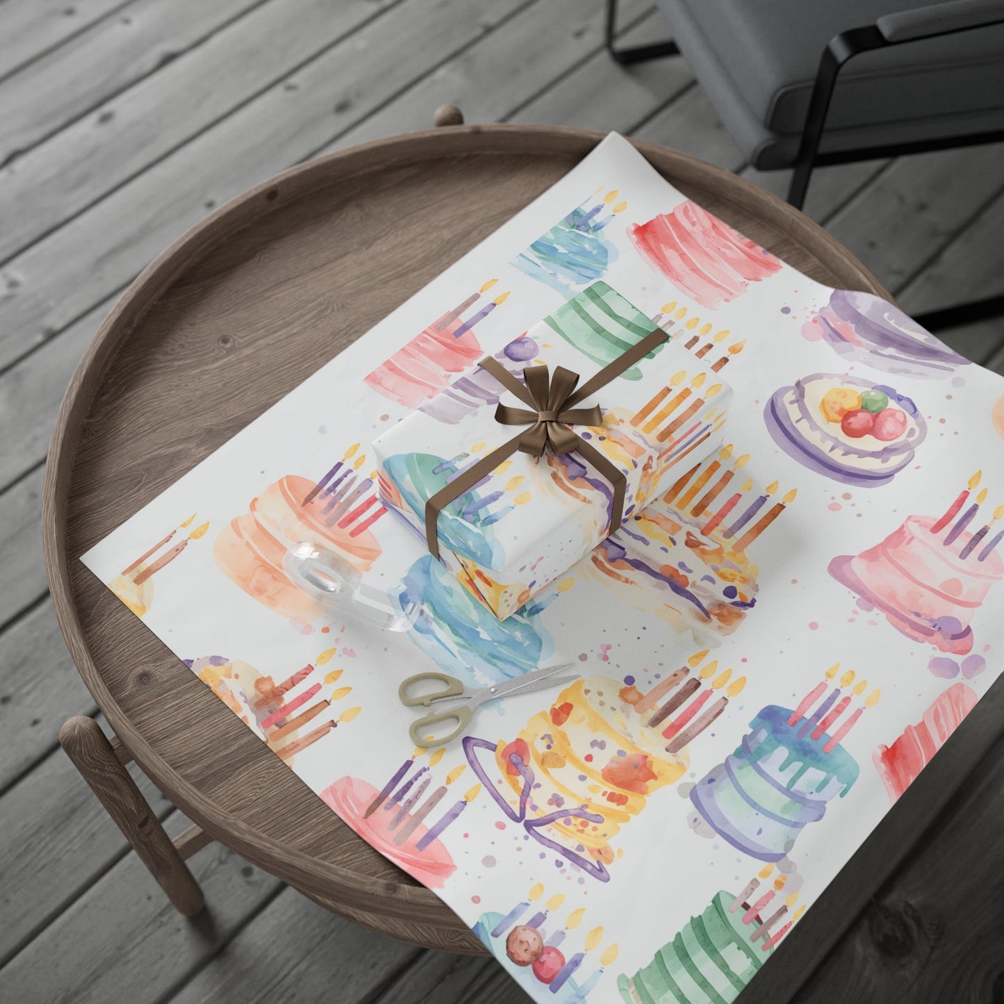 Birthday Cake - Wrapping Papers