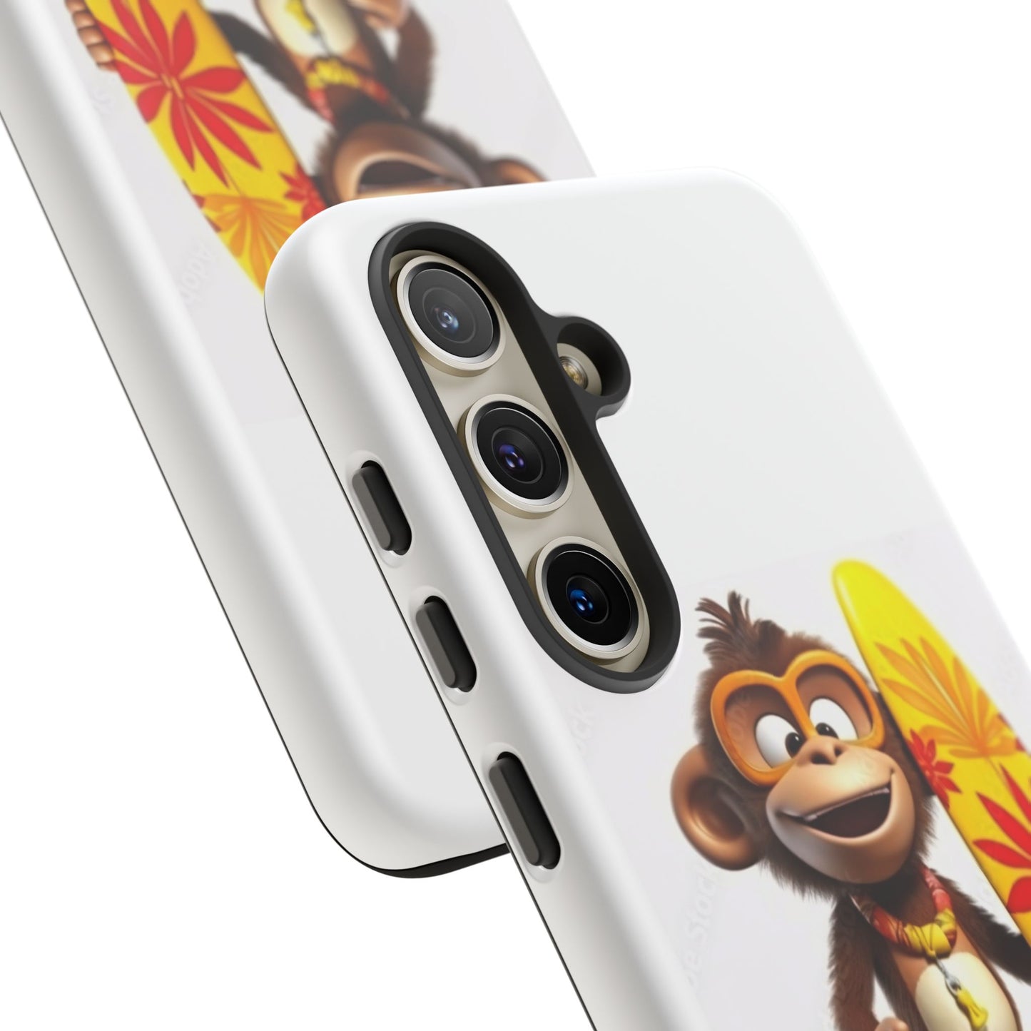 Surfer Monkey -Tough Whimsical Phone Cases