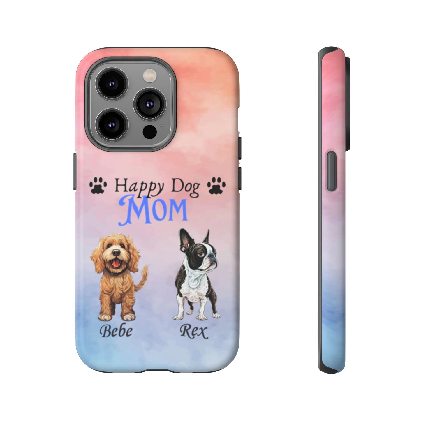 Dog Mom - Personalized - Whimsical Phone Cases - Mother's Day