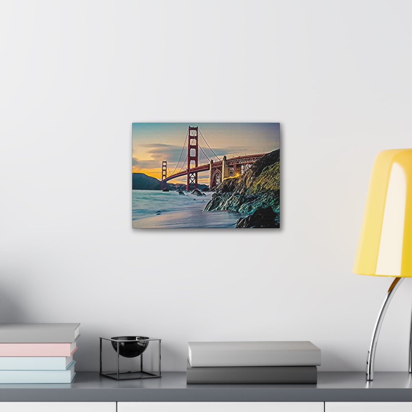 Golden Gate - Canvas Stretched, 0.75"