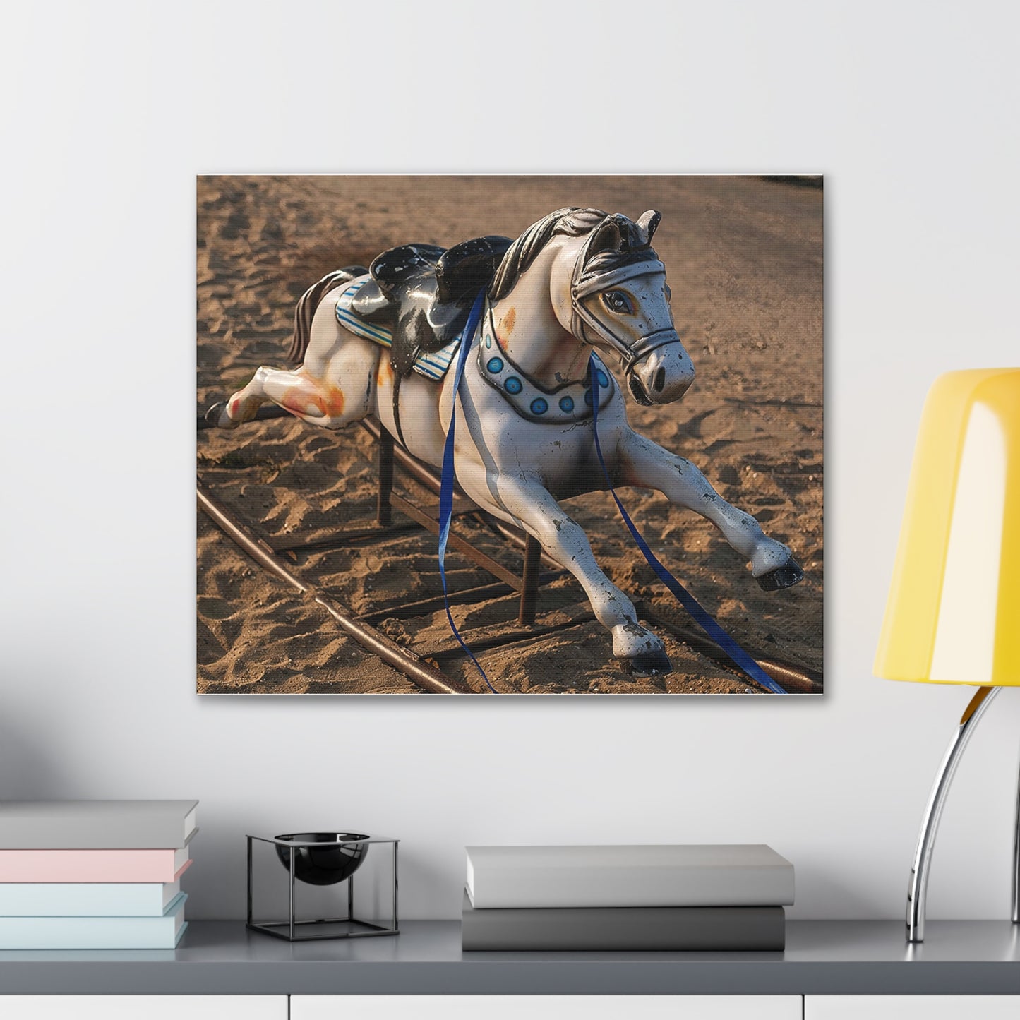 Rocking Horse - Canvas Stretched, 0.75"