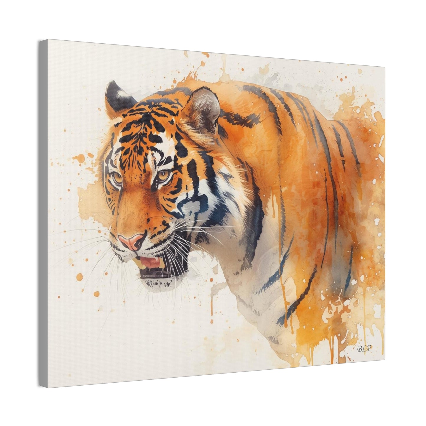 Tiger - Canvas Stretched, 0.75" - 2026 Wall Art - Animals