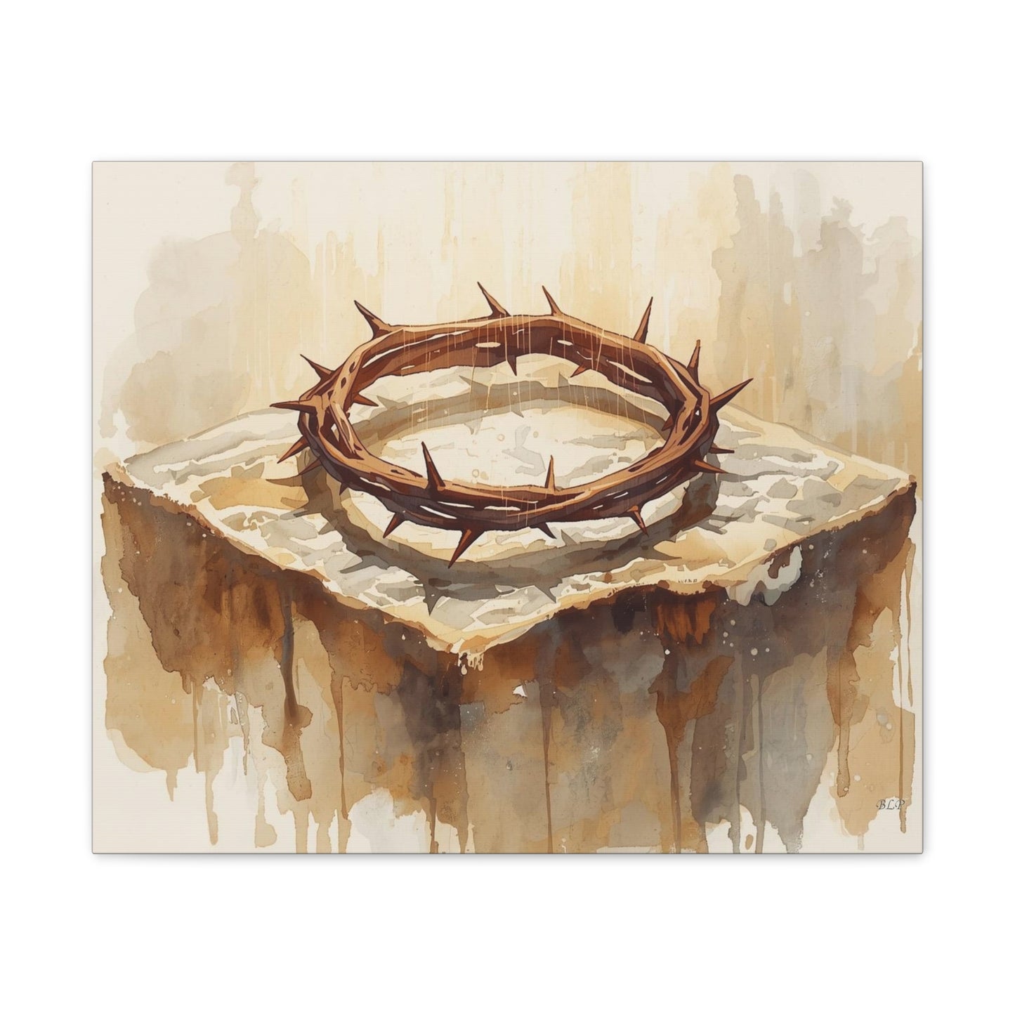 Crown of Thorns - Canvas Stretched, 0.75" - 2026 Wall Art - Religion