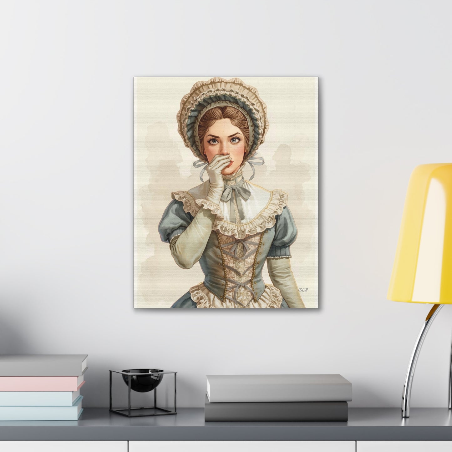 Victorian Woman - Canvas Stretched, 0.75" - 2026 Wall Art - Bathroom Humor