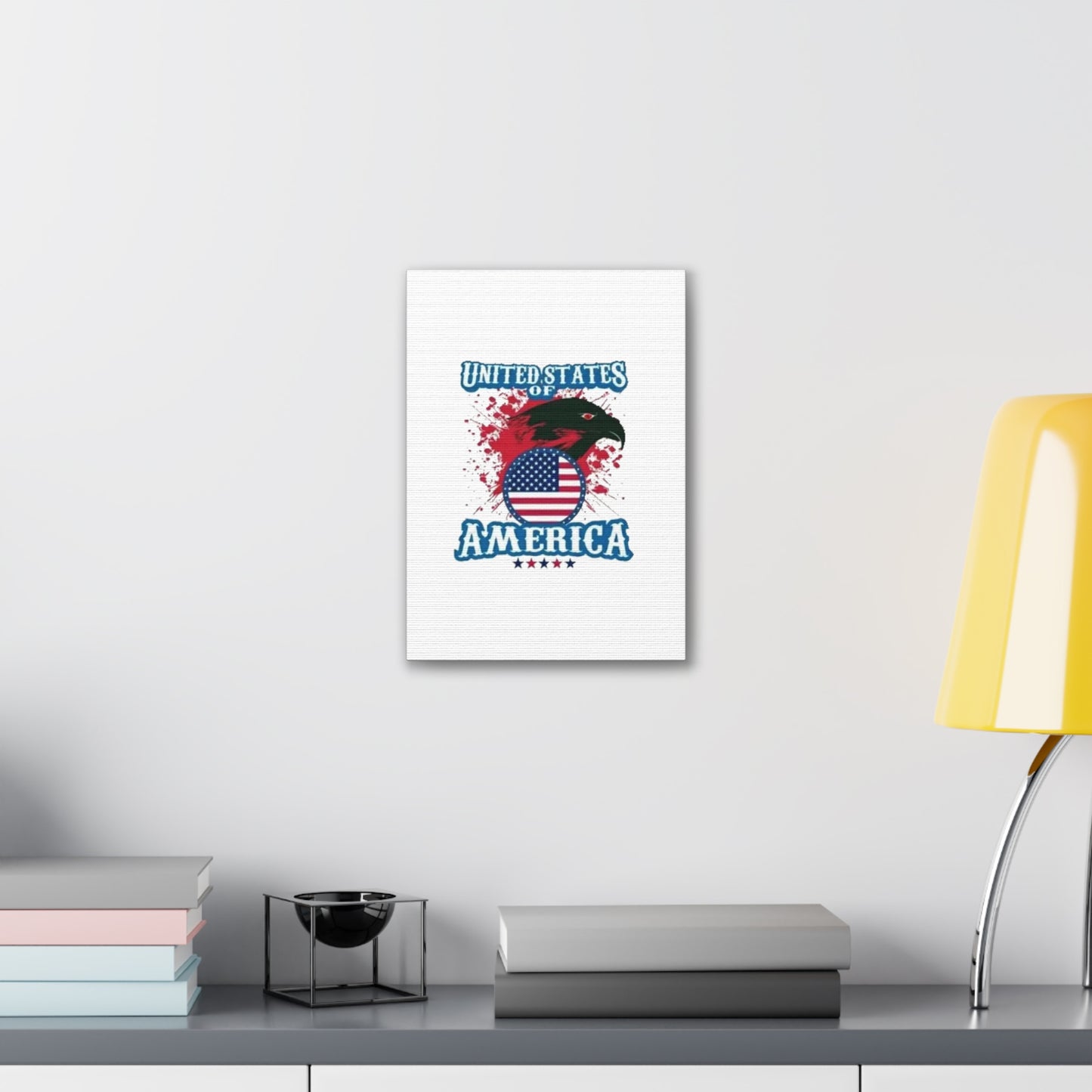 United States of America - Canvas Stretched, 0.75"