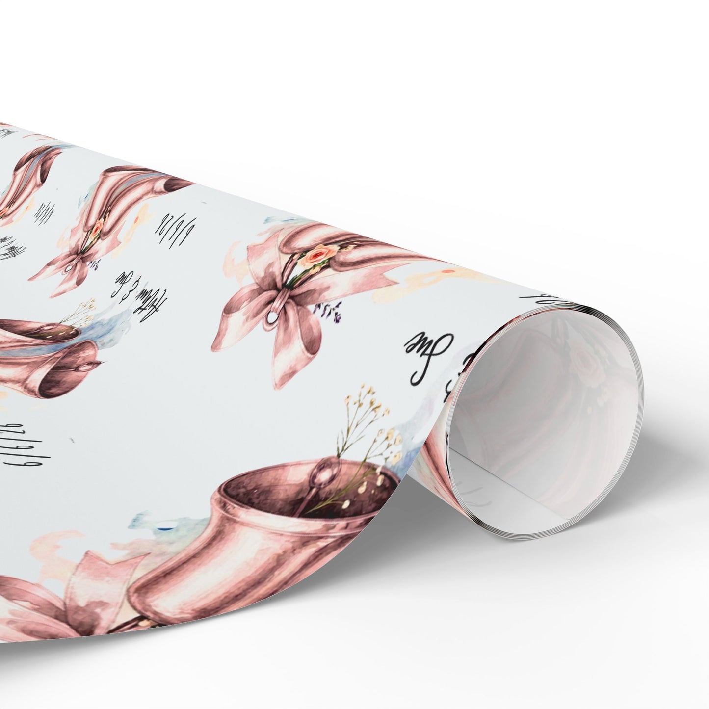 Customized Wedding Bells - Wrapping Papers