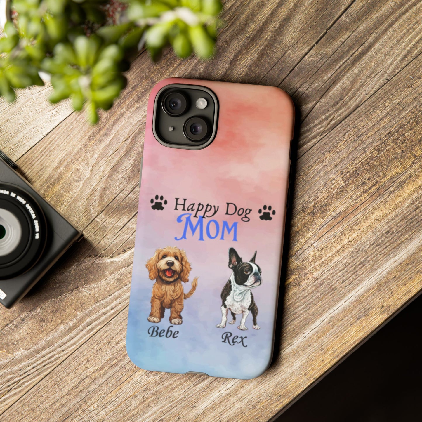 Dog Mom - Personalized - Whimsical Phone Cases - Mother's Day