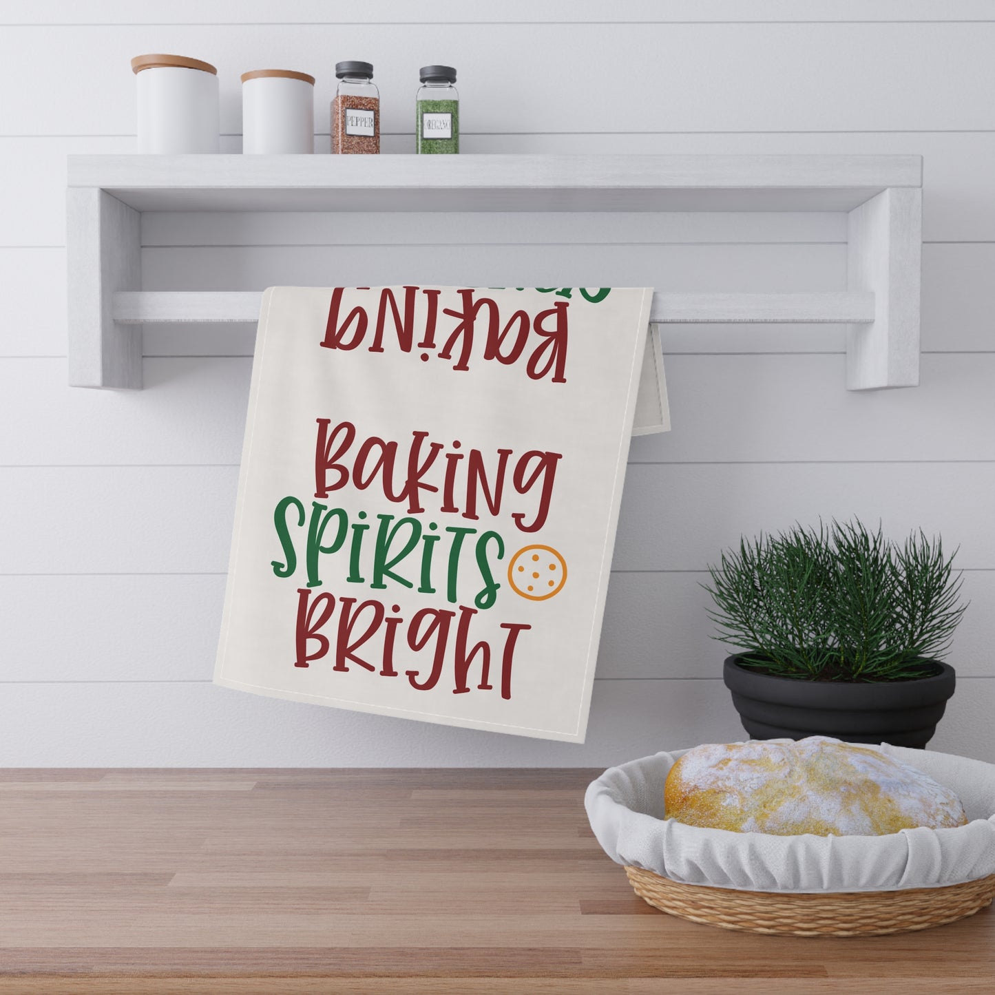 Baking - Tea Towels (cotton, poly) - Christmas