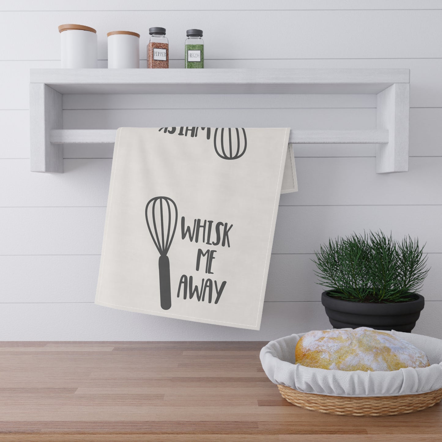 Whisk Me Away - Tea Towels (cotton, poly)