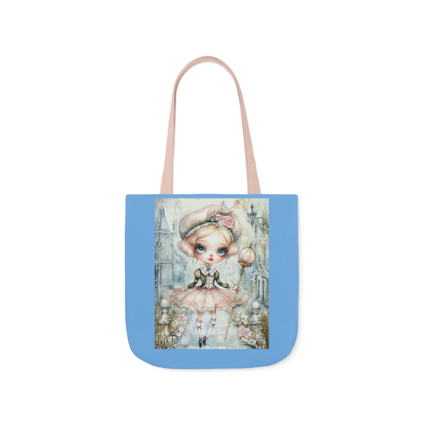 Tiny Dancer - Canvas Tote Bag, 5-Color Straps