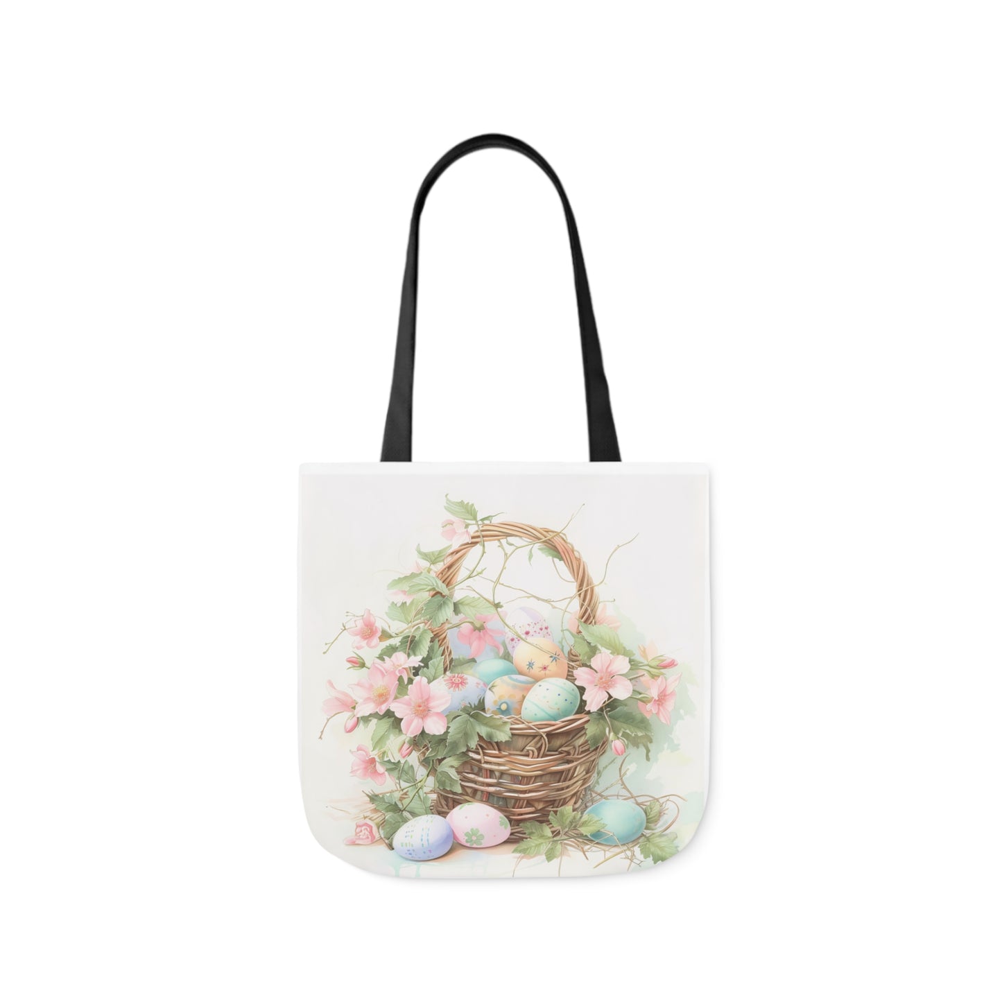 Easter - Canvas Tote Bag, 5-Color Straps - Easter