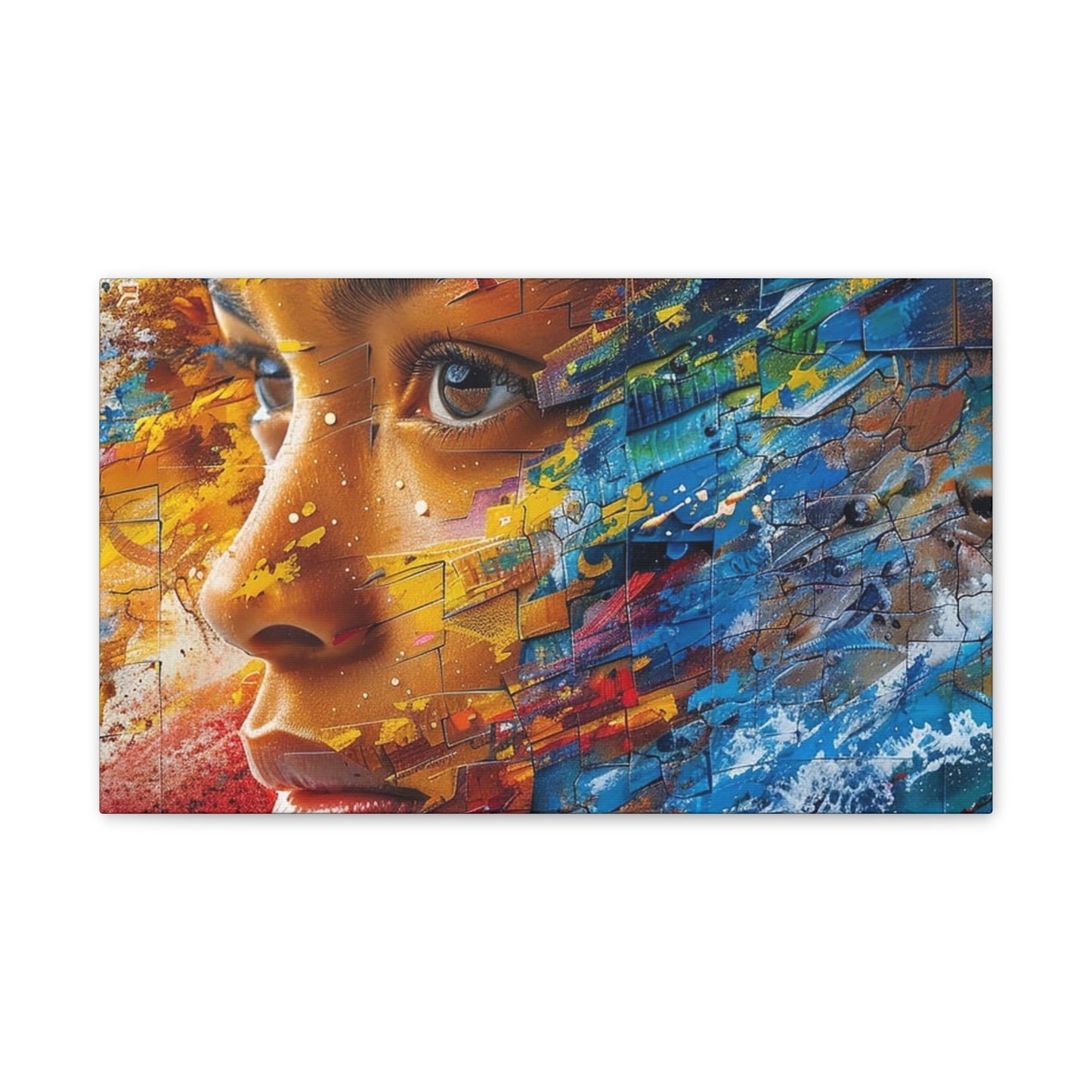 She - Canvas Stretched, 0.75"