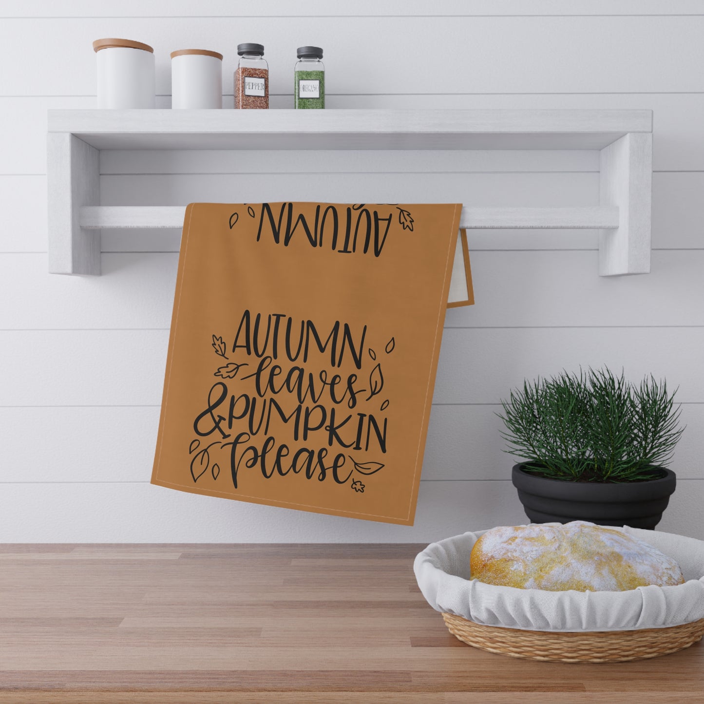 Autum Leaves - Tea Towels (cotton, poly)