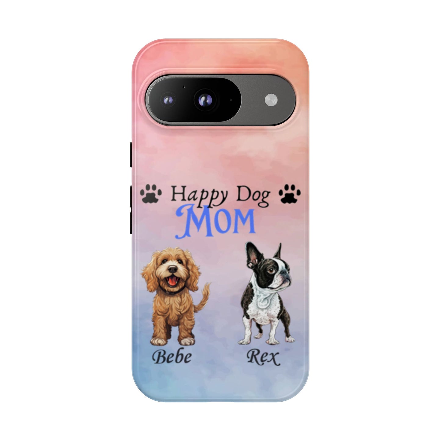 Dog Mom - Personalized - Whimsical Phone Cases - Mother's Day