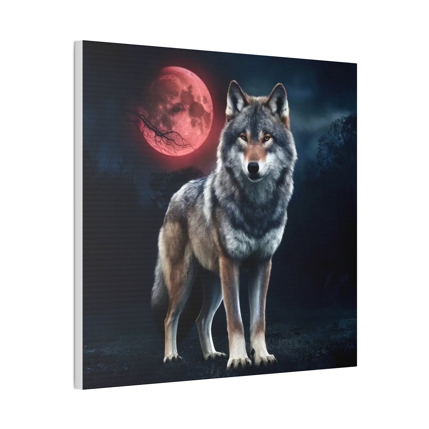 Wolf - Canvas Stretched, 0.75"