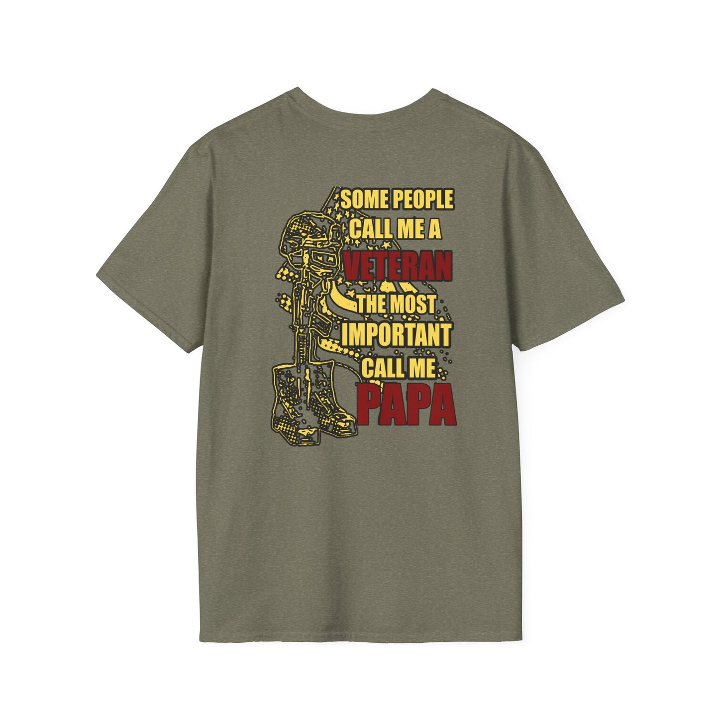 Military - Veteran - Unisex Softstyle T-Shirt