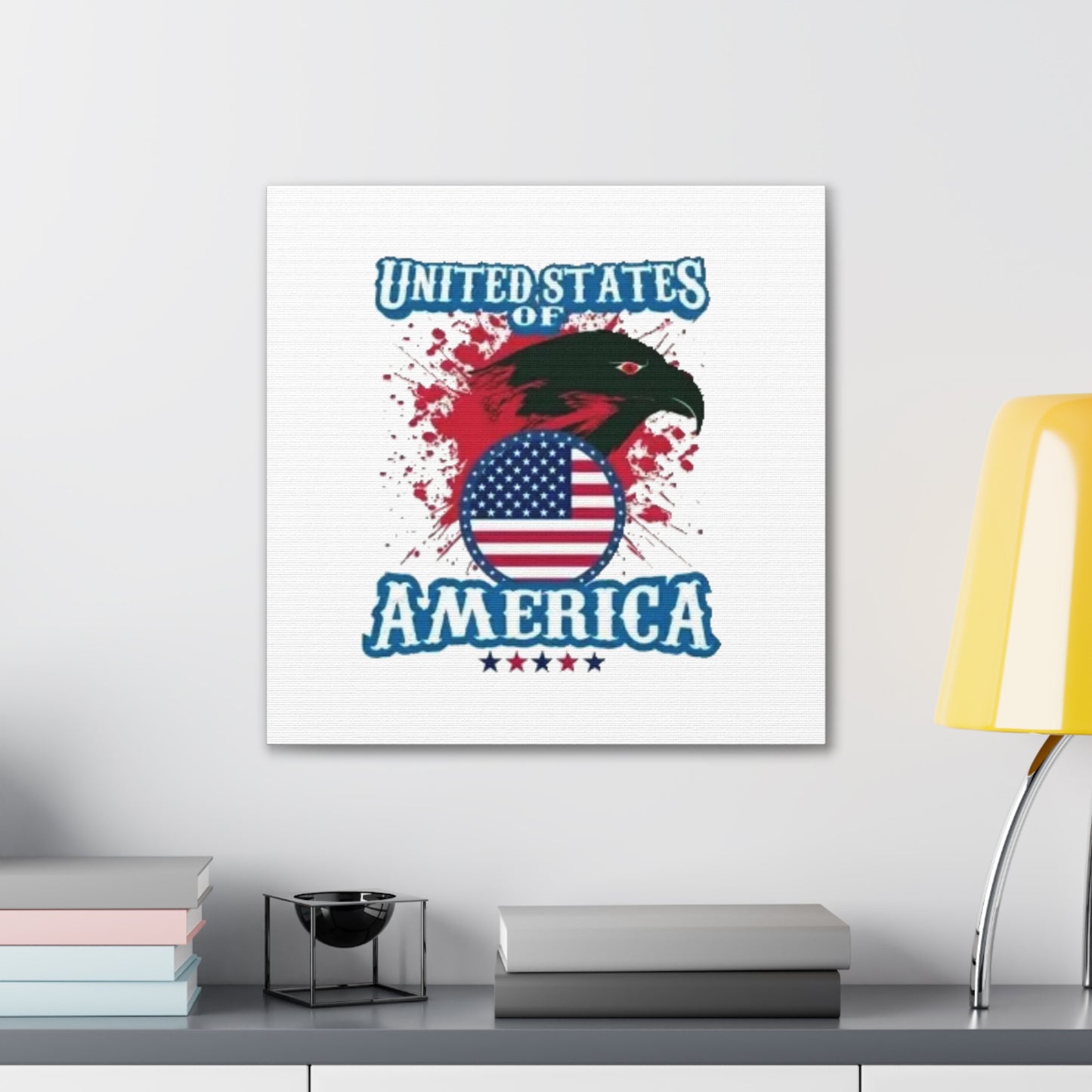 United States of America - Canvas Stretched, 0.75"